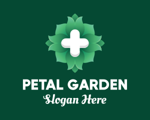 Green Flower Medical Pharmacy logo design