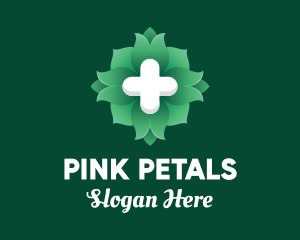 Green Flower Medical Pharmacy logo design