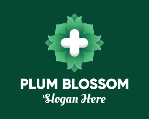 Green Flower Medical Pharmacy logo design