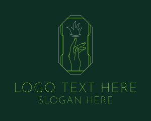 Grass Hand Garden Landscaper  logo