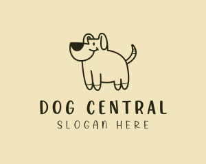 Dog Pet Grooming logo design