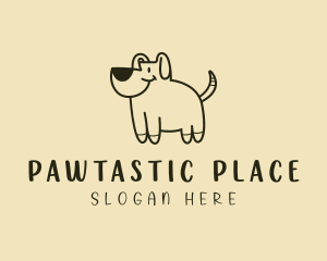 Dog Pet Grooming logo