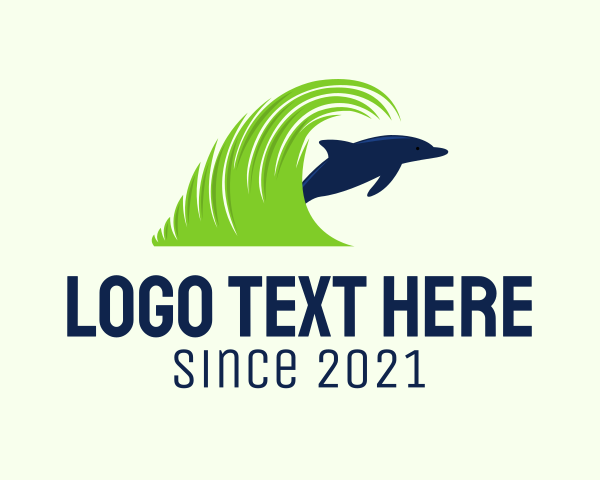 Dolphin logo example 3