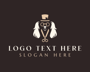 Pet Dog Groomer logo