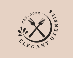 Restaurant Fork Cutlery logo