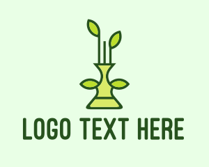 Evergreen - Gardening Plant Vase logo design