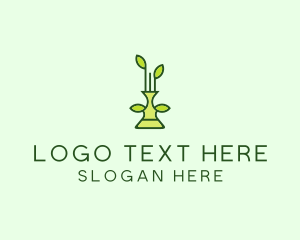 Gardening Plant Vase logo