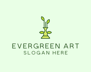 Gardening Plant Vase logo design