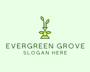 Gardening Plant Vase logo design