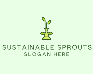 Gardening Plant Vase logo