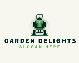 Lawn Mower Equipment logo design