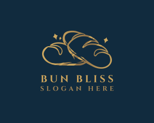 Premium Bread Buns logo design