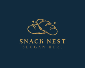 Premium Bread Buns logo design