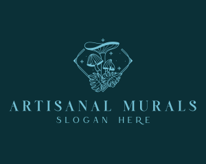 Magical Medicine Mushroom  logo design