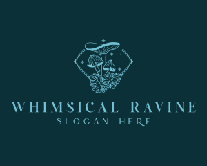 Magical Medicine Mushroom  logo design