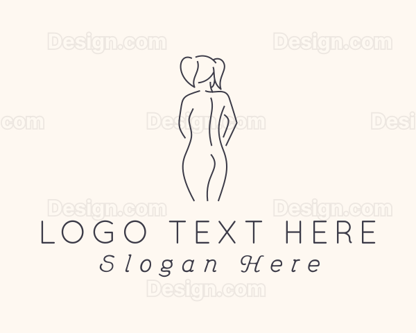 Nude Sexy Lady Logo