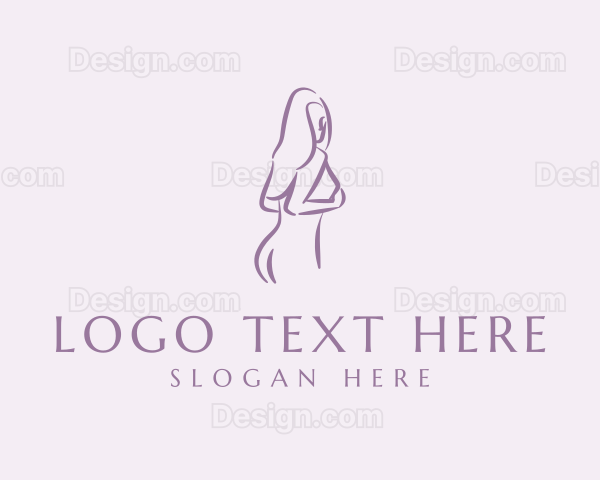 Purple Adult Nude Logo