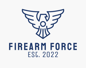 Blue Eagle Security  logo design