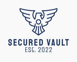 Blue Eagle Security  logo design