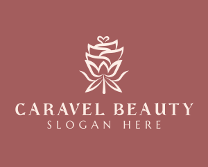 Flower Love Beauty logo design