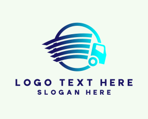 Fast Logistics Truck logo