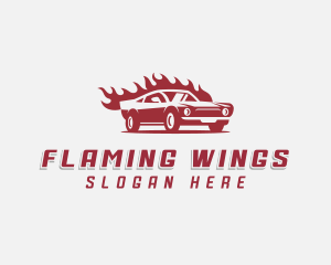 Muscle Car Auto Detailing logo design