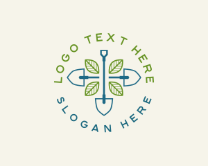 Organic Shovel Leaf  logo