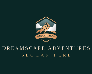 Mountain Climbing Adventure logo design