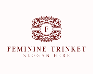 Feminine Luxury Florist logo design