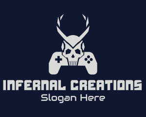 Horned Skull Controller logo