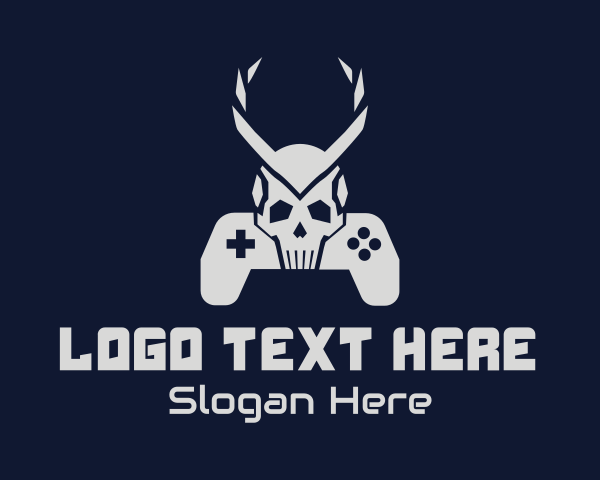 Horned logo example 1