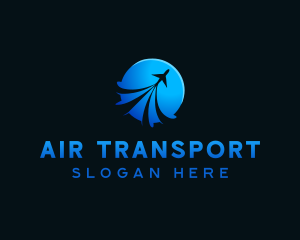 Travel Plane Aviation logo design