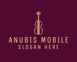 Classical Violin Music logo design