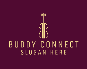 Classical Violin Music logo design