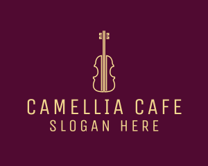 Classical Violin Music logo design