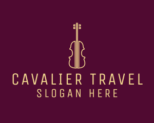 Classical Violin Music logo design