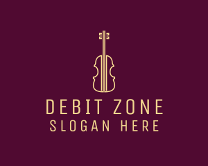 Classical Violin Music logo design