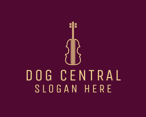 Classical Violin Music logo design