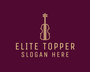 Classical Violin Music logo design