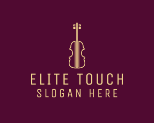 Classical Violin Music logo design