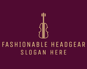 Classical Violin Music logo design