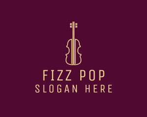 Classical Violin Music logo design