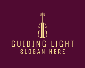 Classical Violin Music logo design