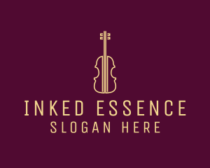 Classical Violin Music logo design