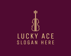 Classical Violin Music logo design