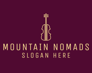 Classical Violin Music logo design