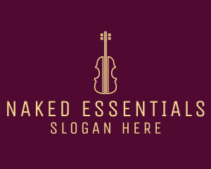 Classical Violin Music logo design