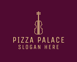 Classical Violin Music logo design