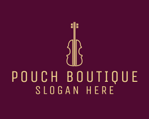 Classical Violin Music logo design