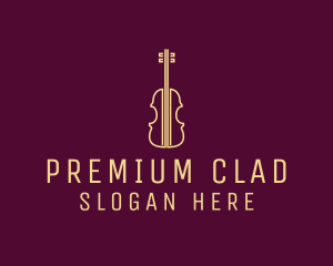 Classical Violin Music logo design